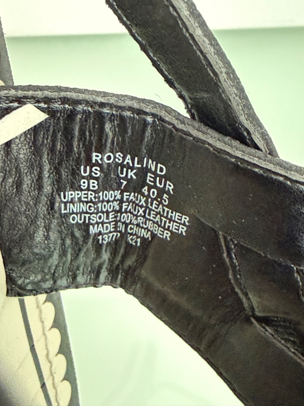 Lauren Ralph Lauren Rosalind Sandals Black Size 9 - Picture 2 of 16